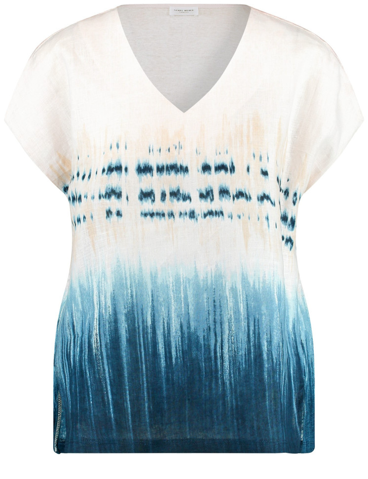 Футболка с принтом тай-дай