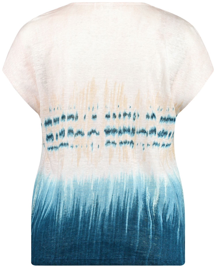 Футболка с принтом тай-дай