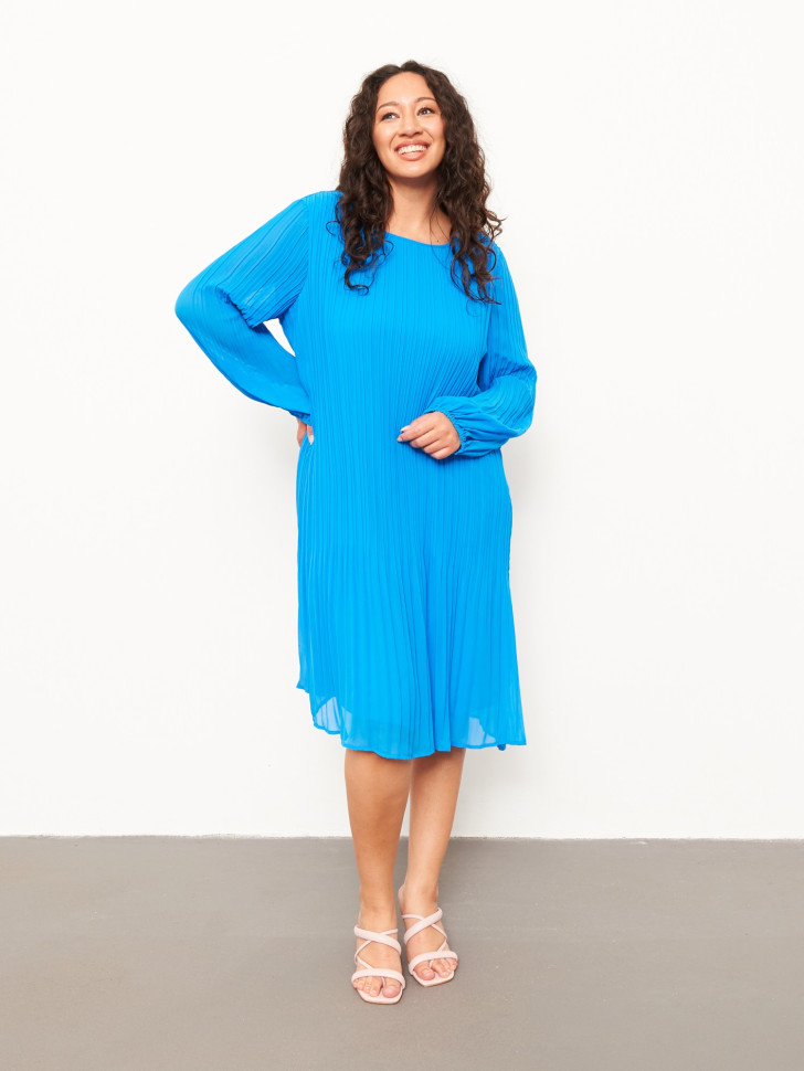 Платье плиссе