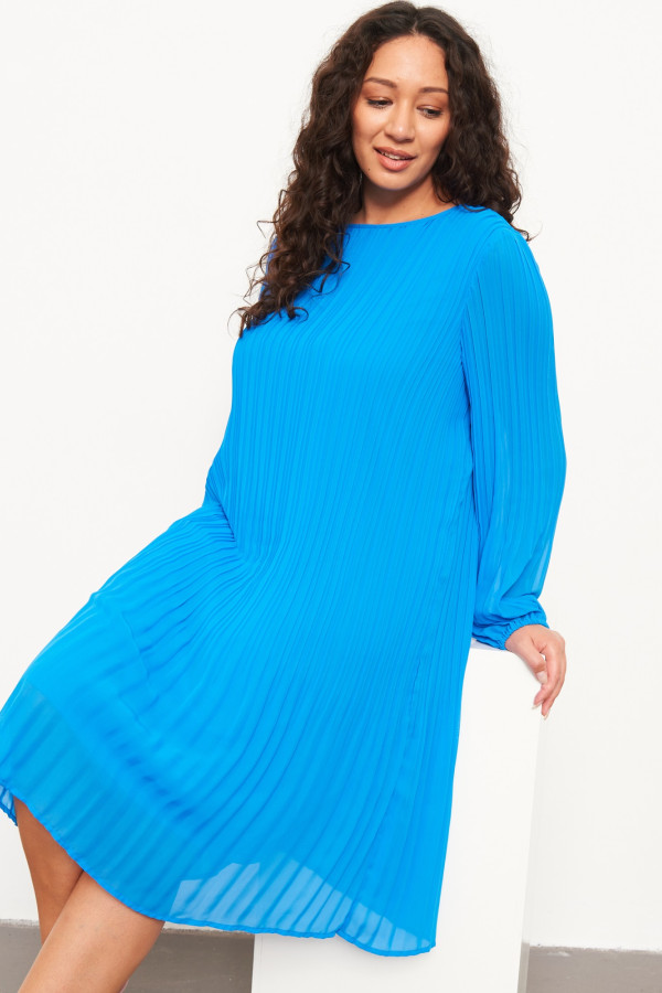 Платье плиссе