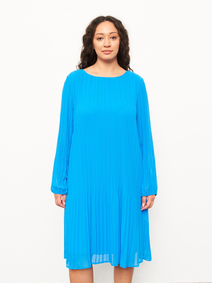 Платье плиссе