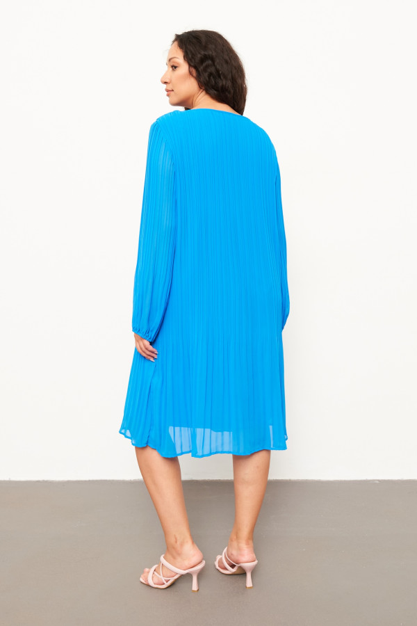 Платье плиссе