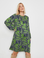 Платье миди из мягкой вискозы