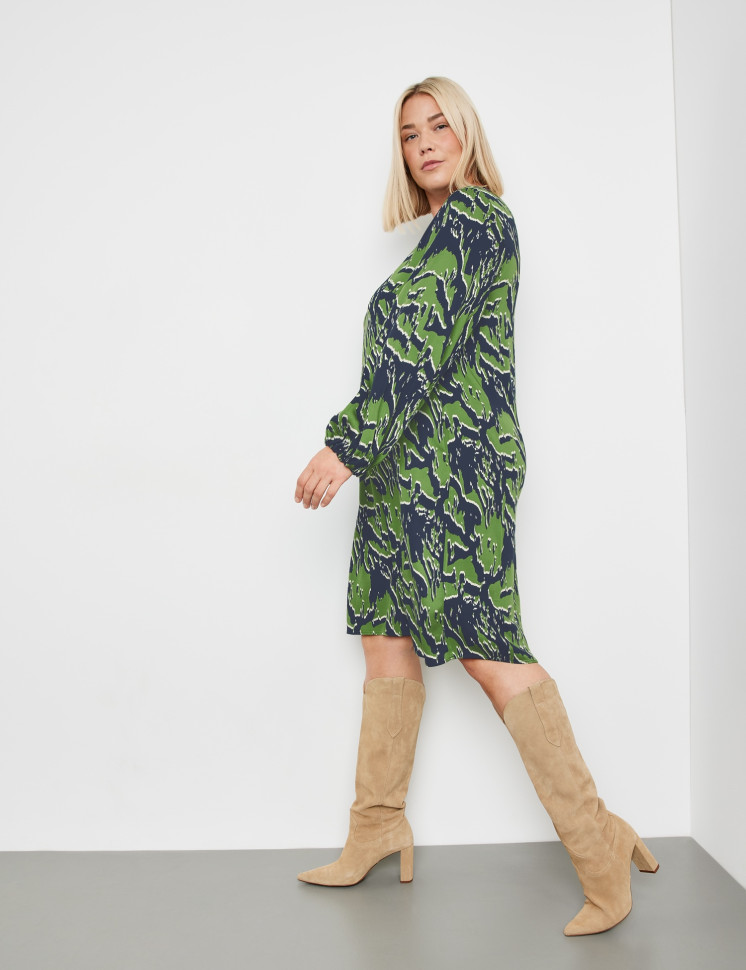 Платье миди из мягкой вискозы