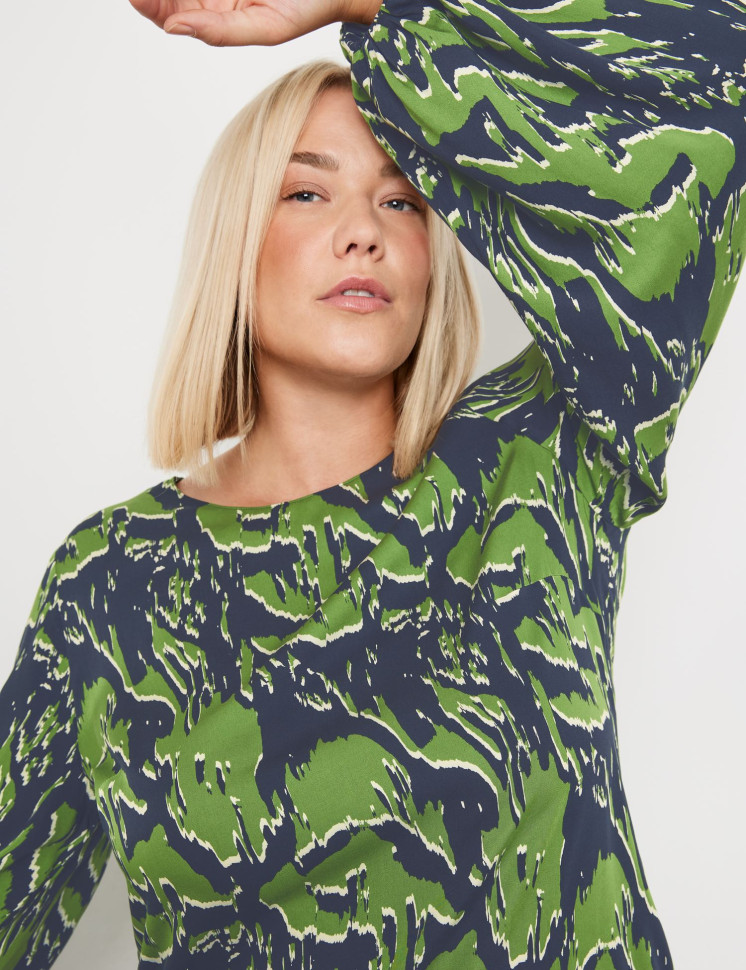 Платье миди из мягкой вискозы