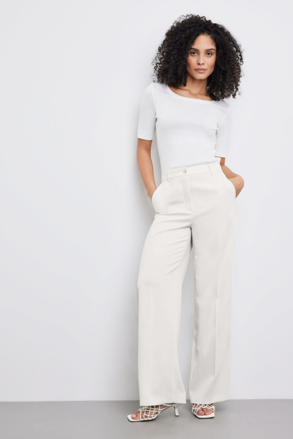 Брюки широкие