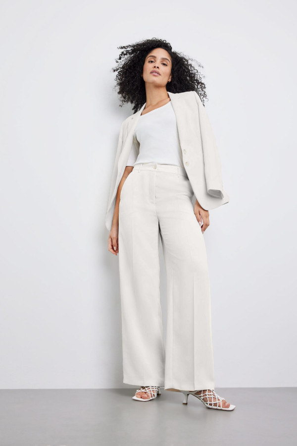 Брюки широкие