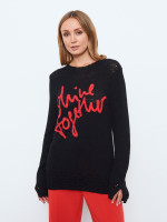 Джемпер с надписью