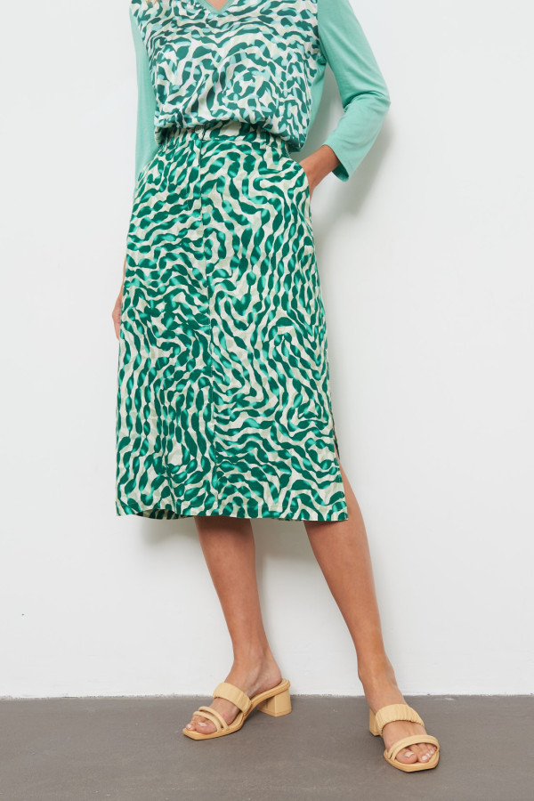 Юбка изо льна