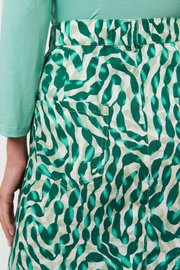 Юбка изо льна