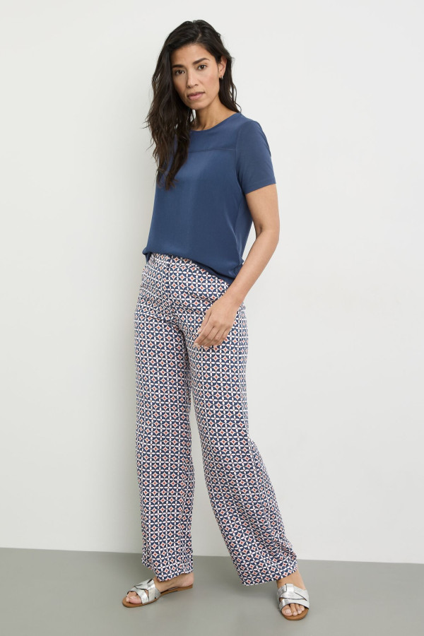 Брюки широкие