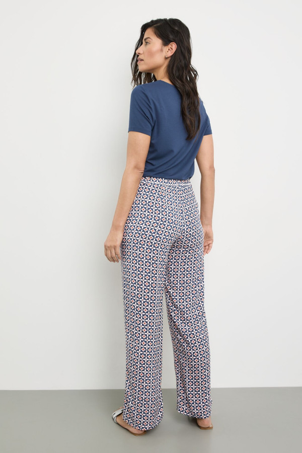 Брюки широкие