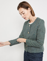 Жакет из ткани букле