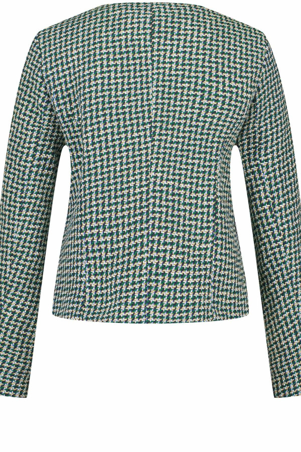 Жакет из ткани букле