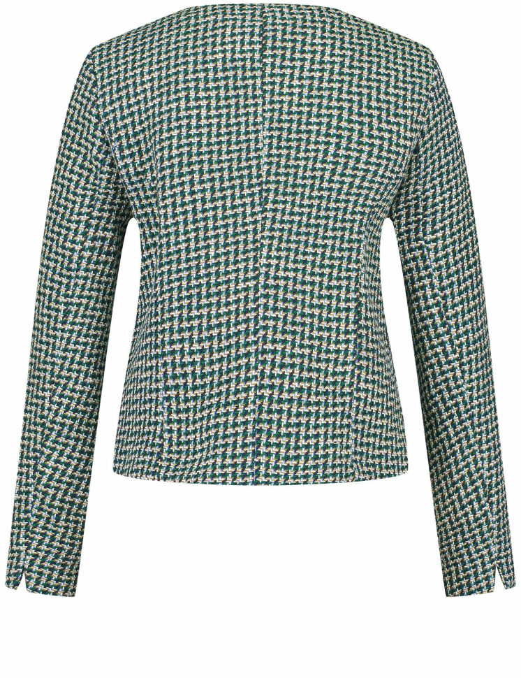 Жакет из ткани букле