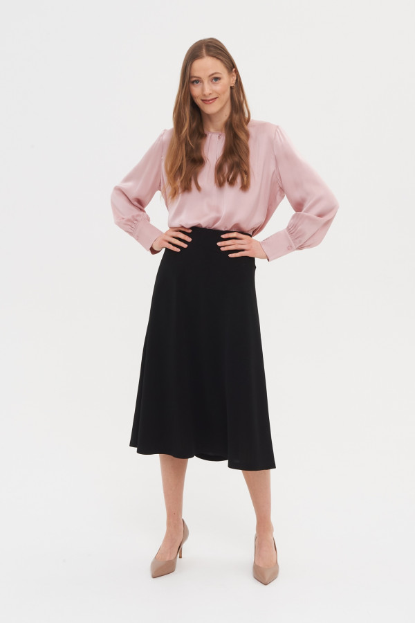 Юбка миди А-силуэта