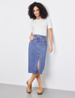 Юбка-макси из денима