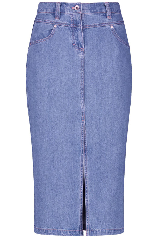 Юбка-макси из денима