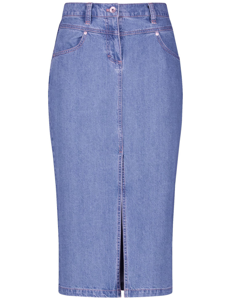 Юбка-макси из денима