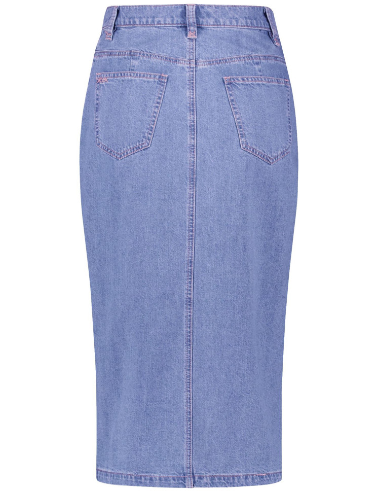 Юбка-макси из денима