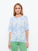 Блузка с кулиской на талии