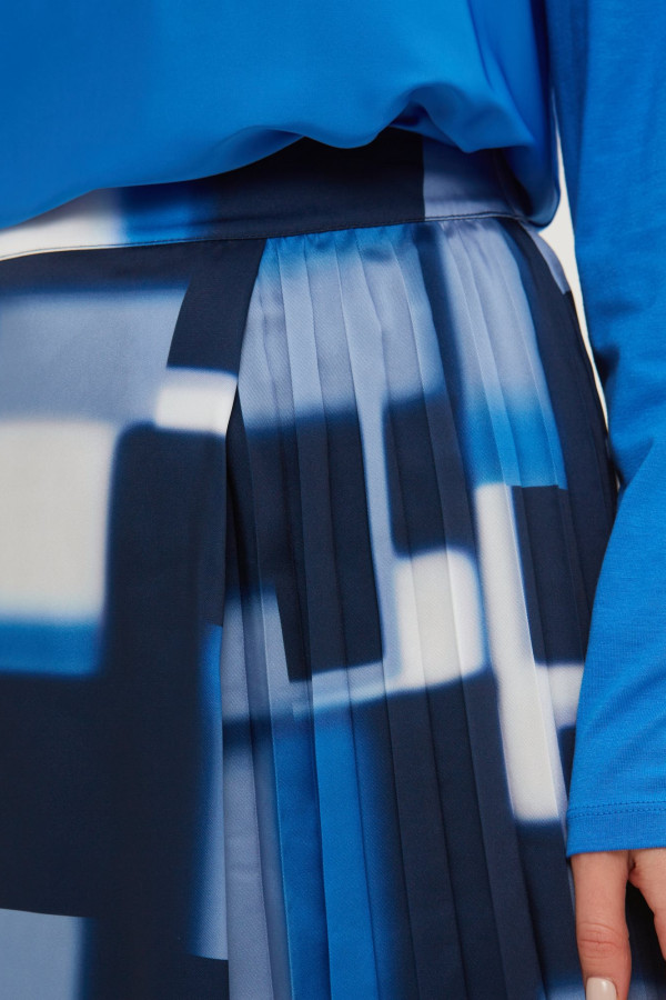 Юбка макси с принтом