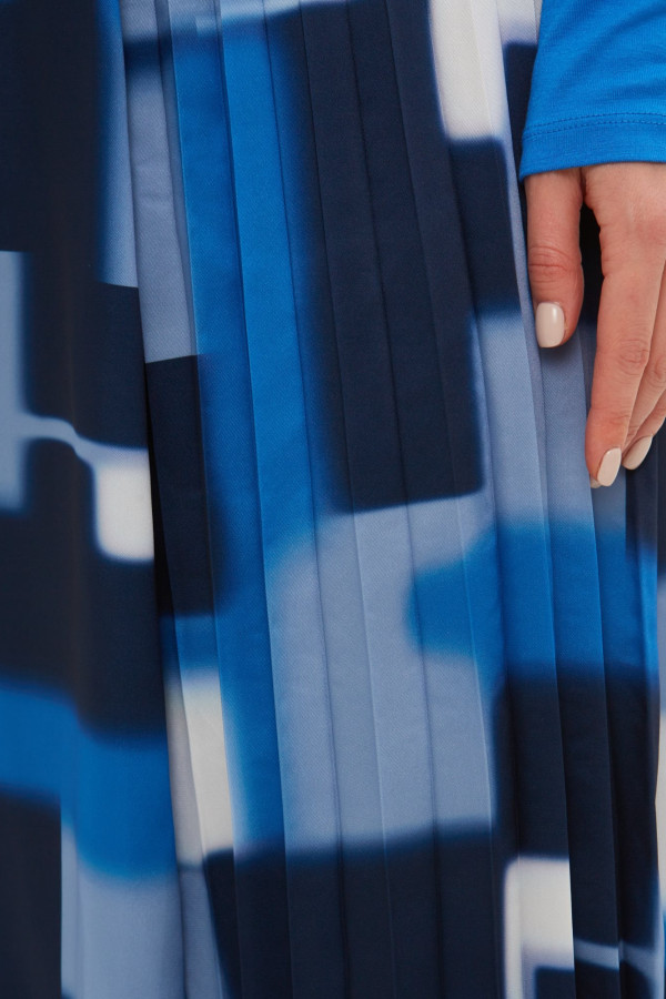 Юбка макси с принтом