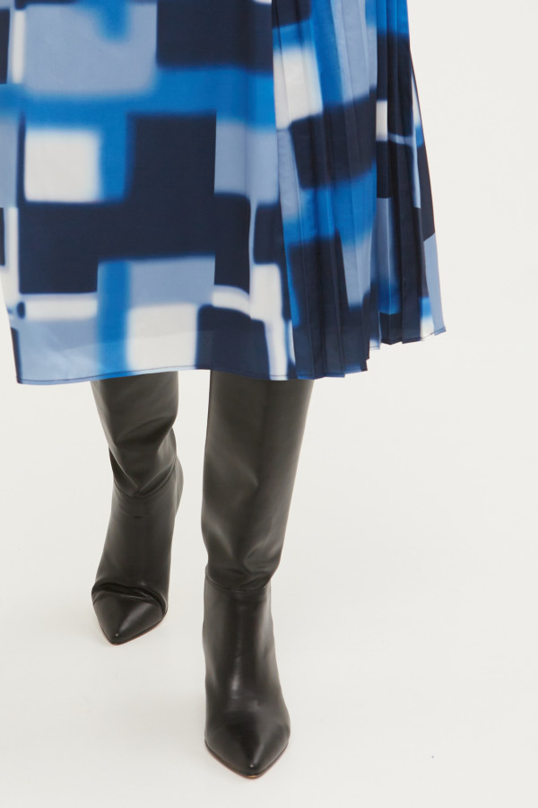 Юбка макси с принтом