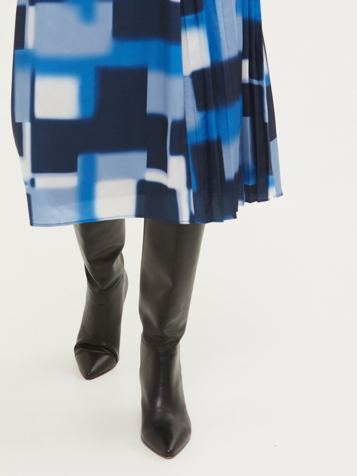 Юбка макси с принтом