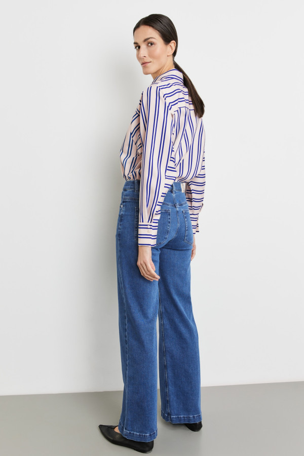 Джинсы широкие