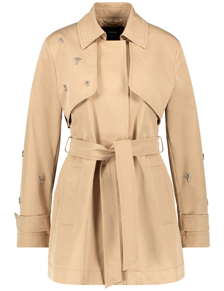 Тренч укороченный