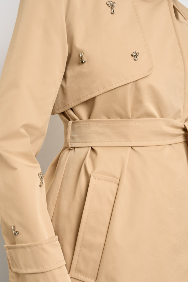 Тренч укороченный