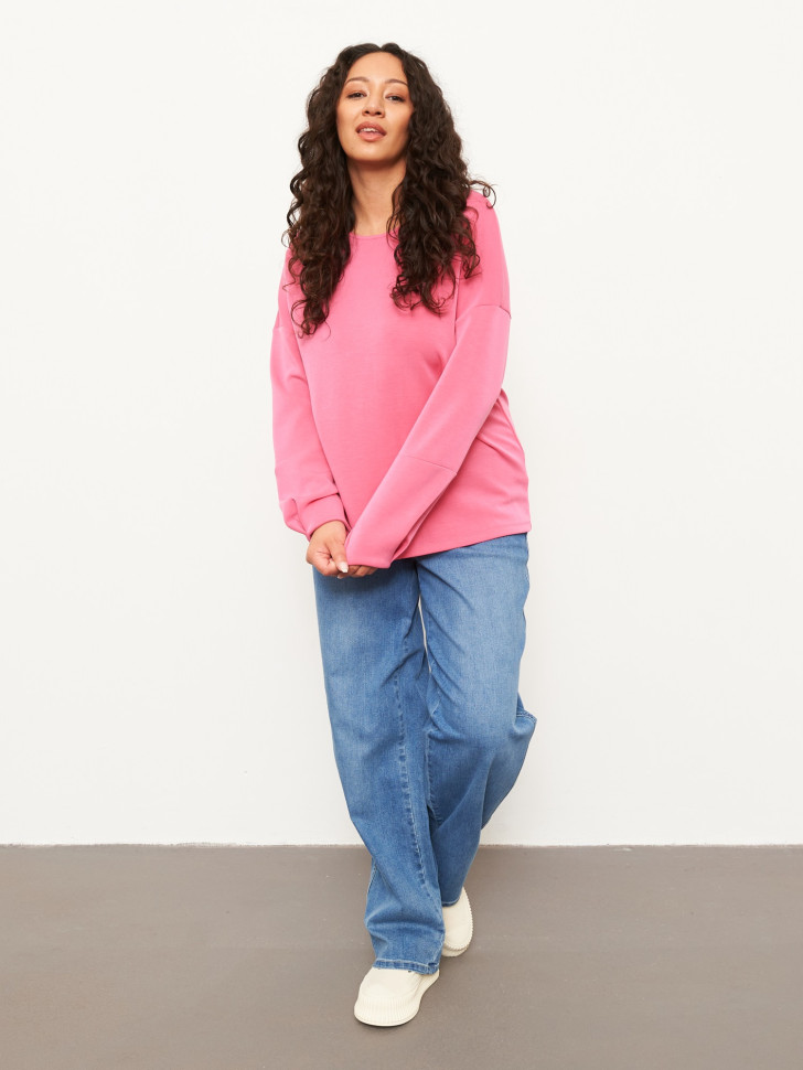 Свитшот свободного кроя