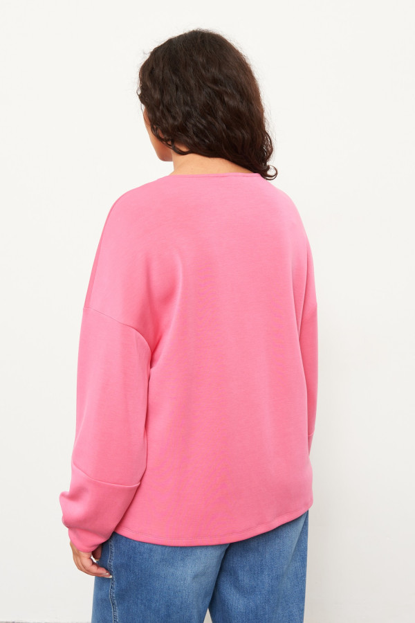 Свитшот свободного кроя