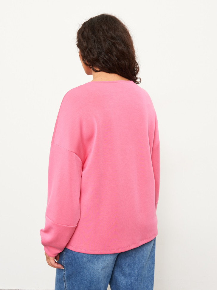 Свитшот свободного кроя