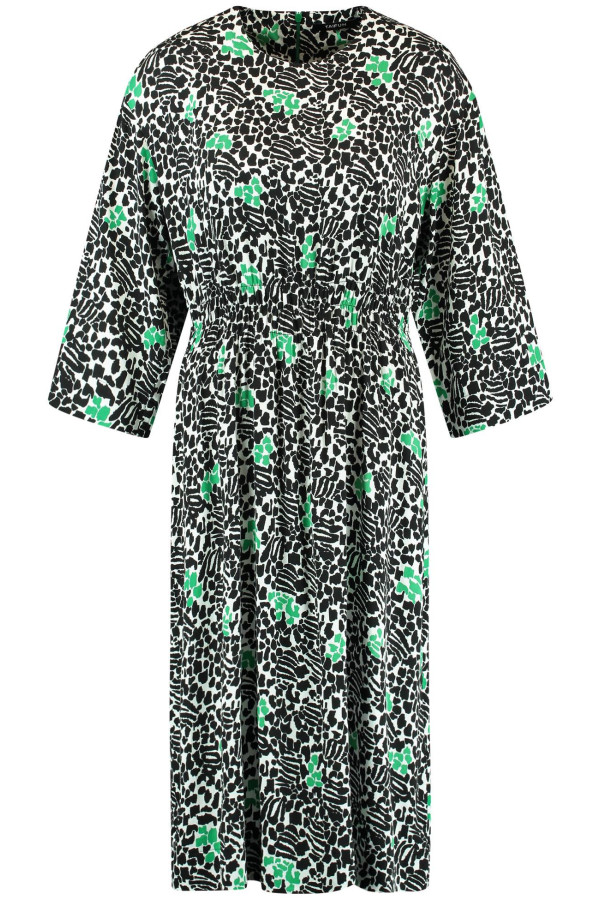 Платье миди из вискозы