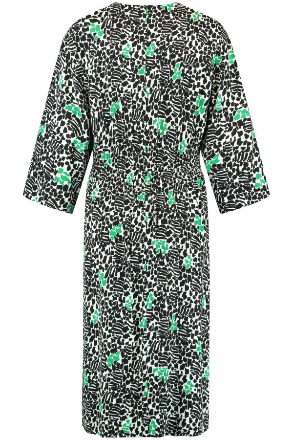 Платье миди из вискозы