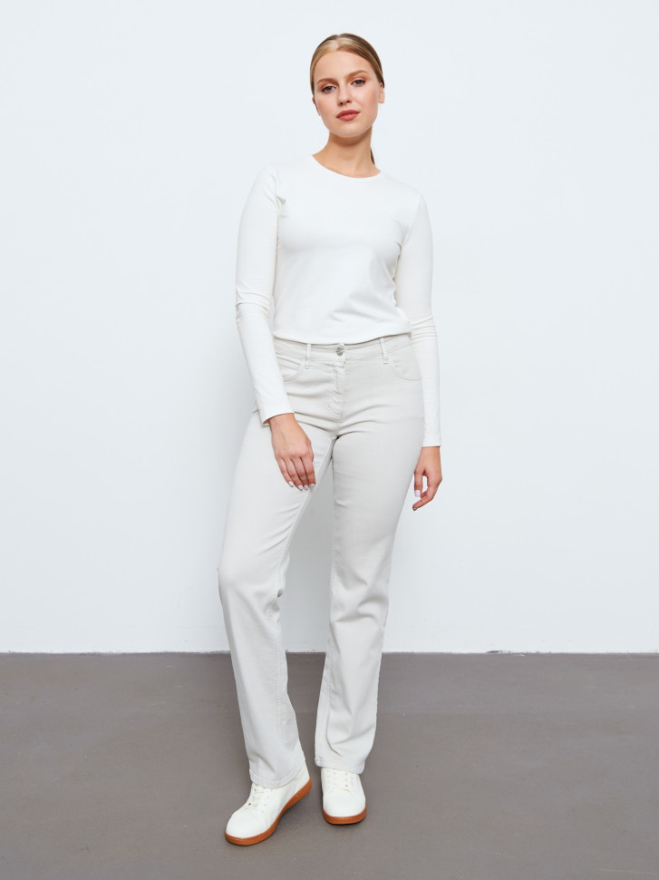 Джинсы клеш