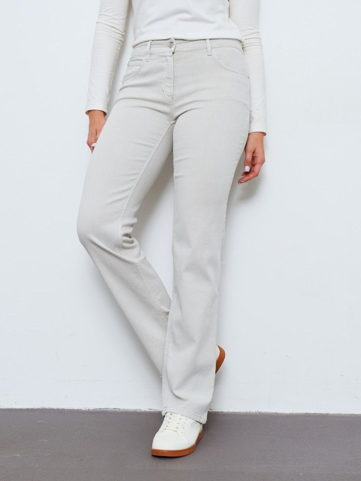 Джинсы клеш