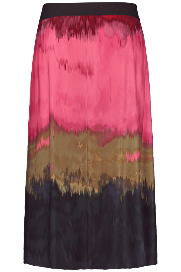 Юбка с принтом тай-дай