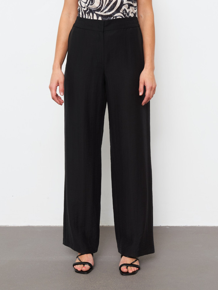 Брюки широкие