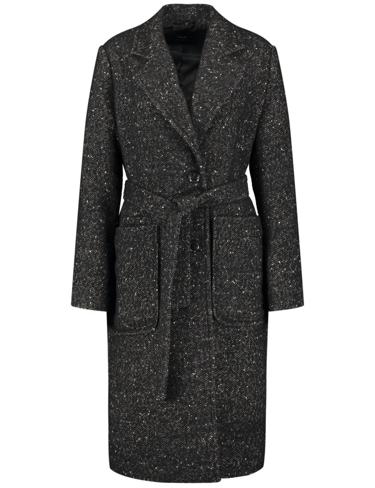 Пальто с пайетками