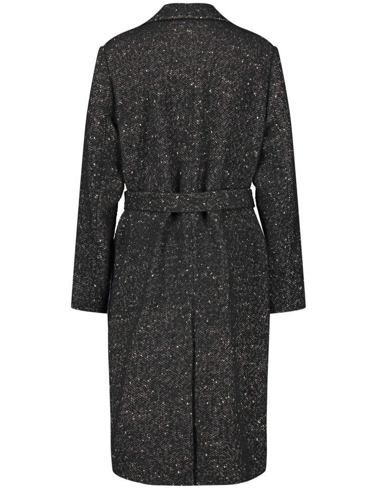 Пальто с пайетками